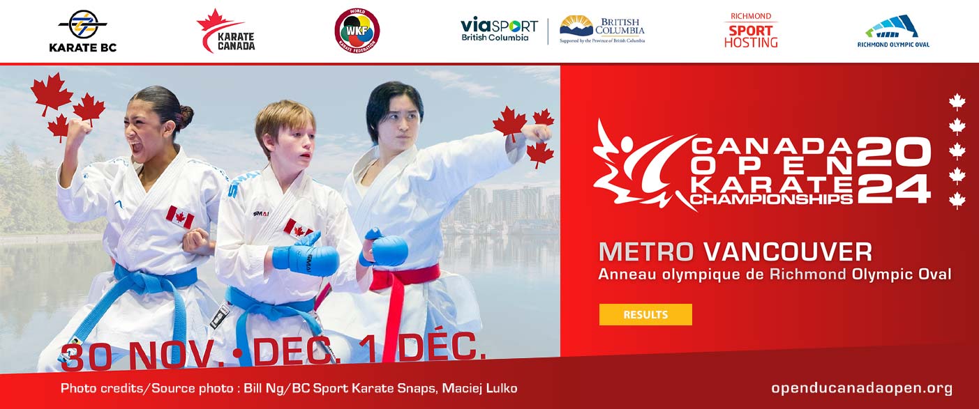 2024 Canada Open Karate Championships Results