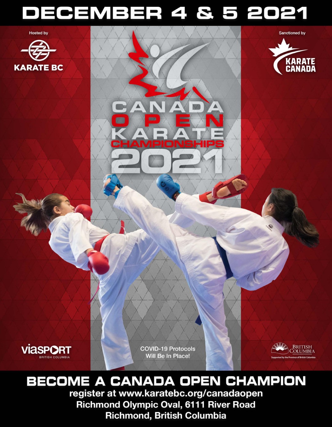 2021 Canada Open Karate Championships Karate BC