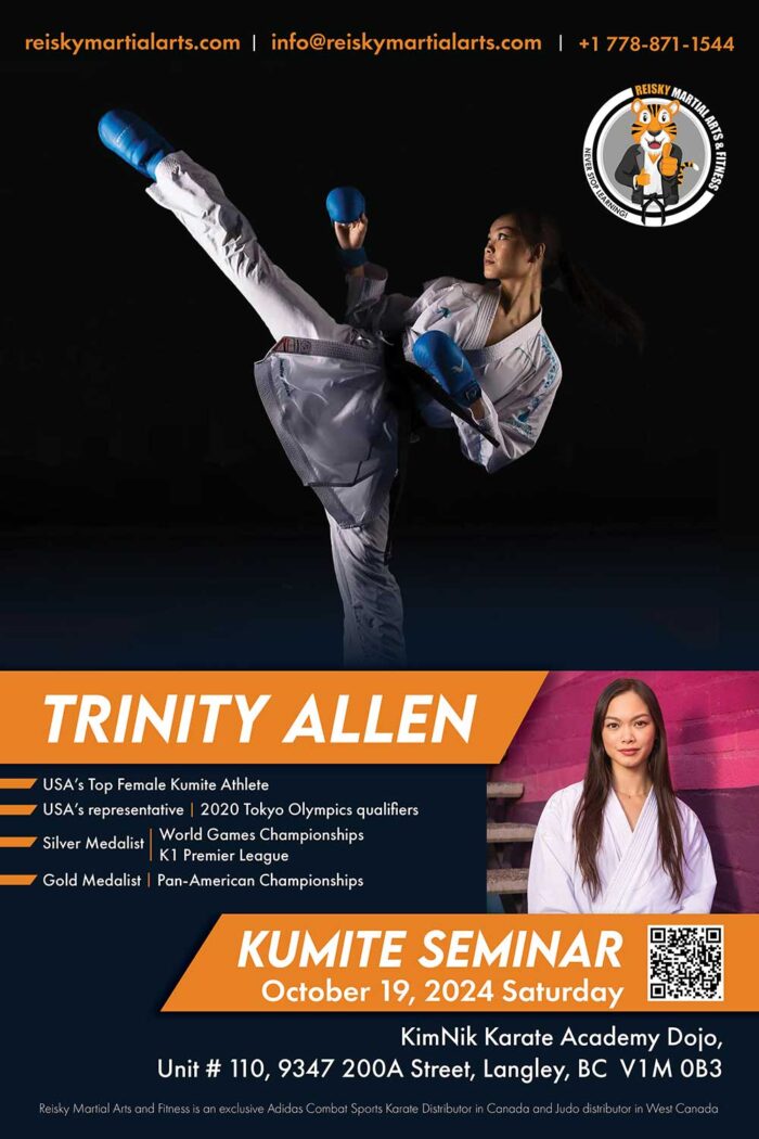 Trinity Allen Kumite Seminar October 19, 2024